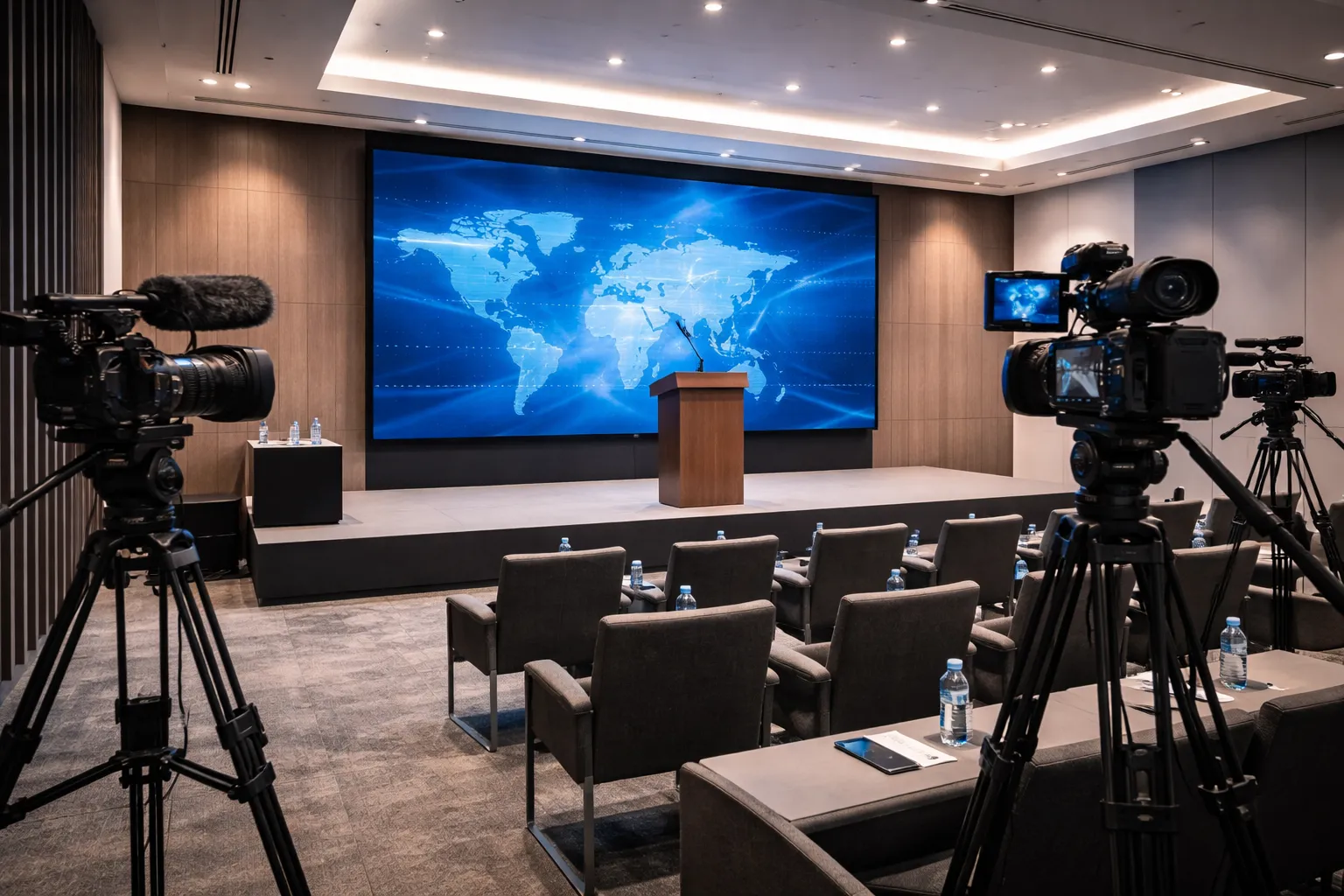 Оборудование пресс центров